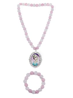 EL REGALO - Necklace and Bracelet Combo for Kids Girls (Set of 2)